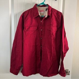 L/Wrangler button down